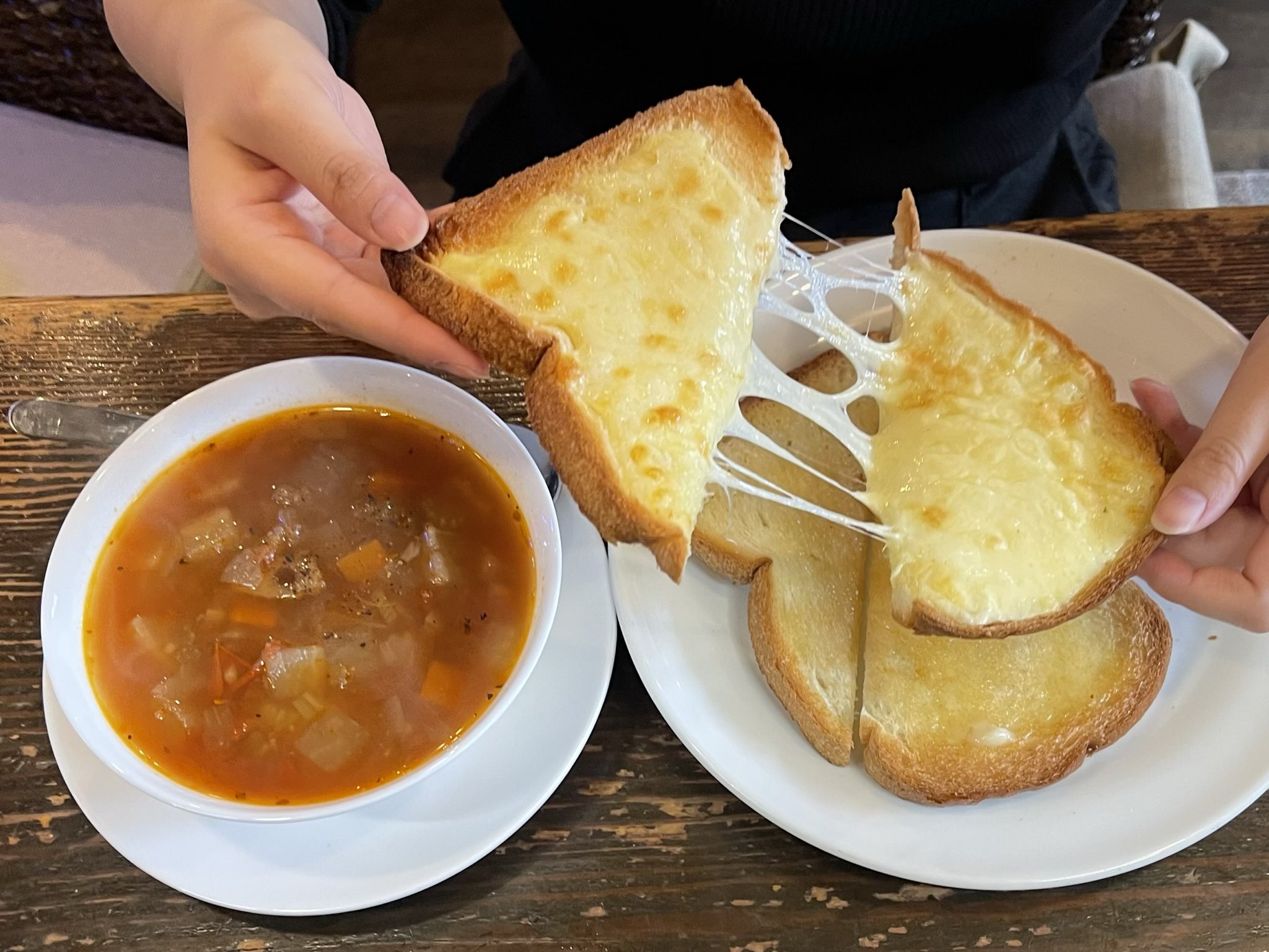 スープとトースト