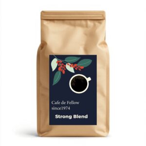 Strong Blend のクラフト紙袋モックアップ v5